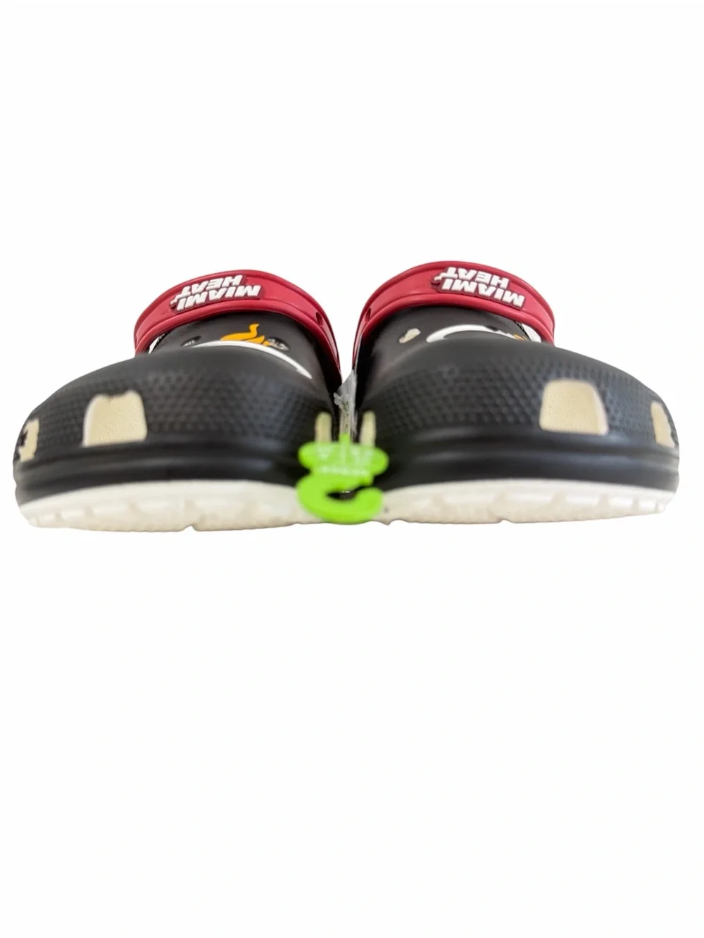 Crocs NBA Miami Heat Classic Clog Black/Red NBA Fans Unisex Men’s Size 13